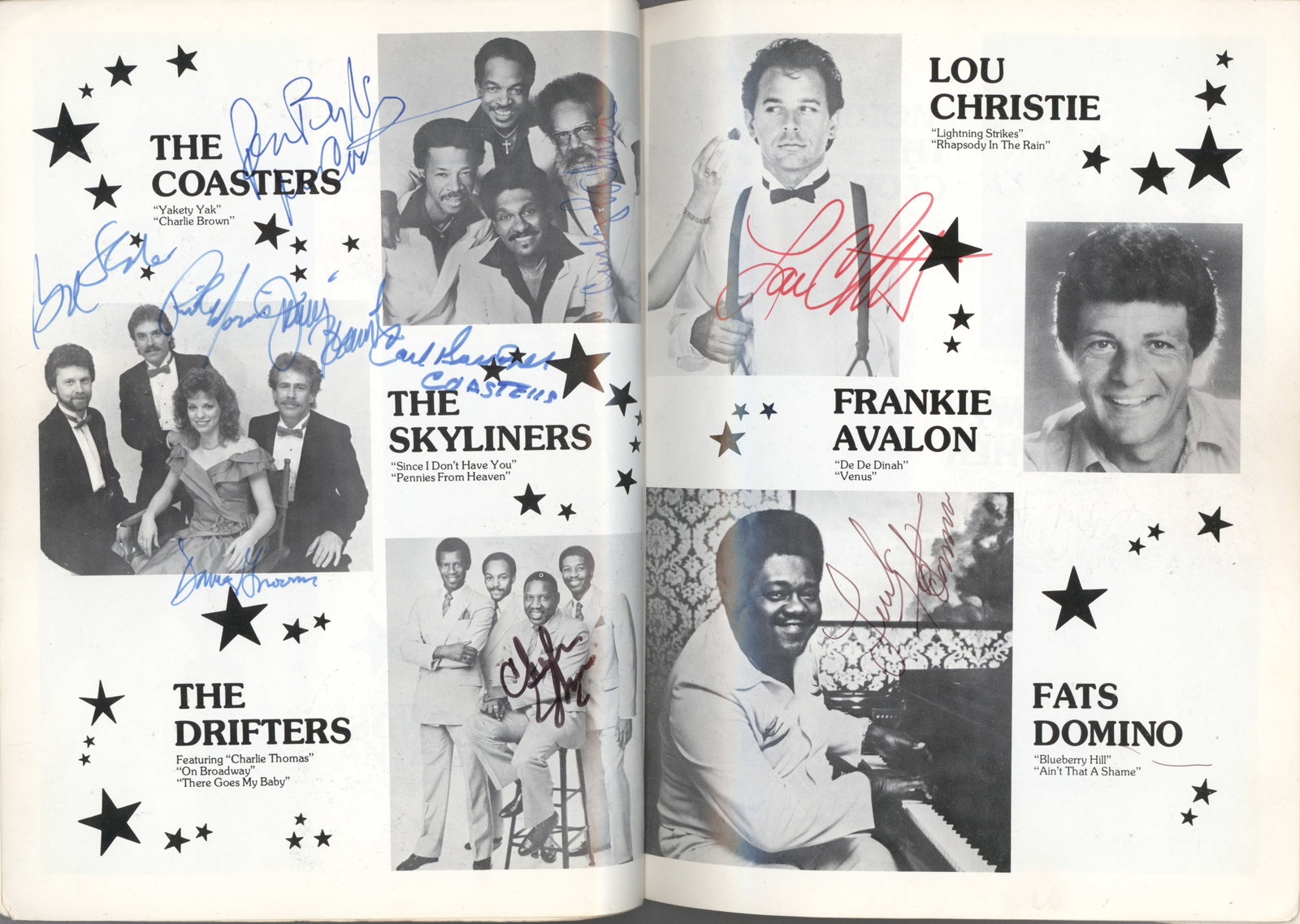 FIFTIES AND SIXTIES ROCK 'N' ROLL SIGNED PROGRAM - 4