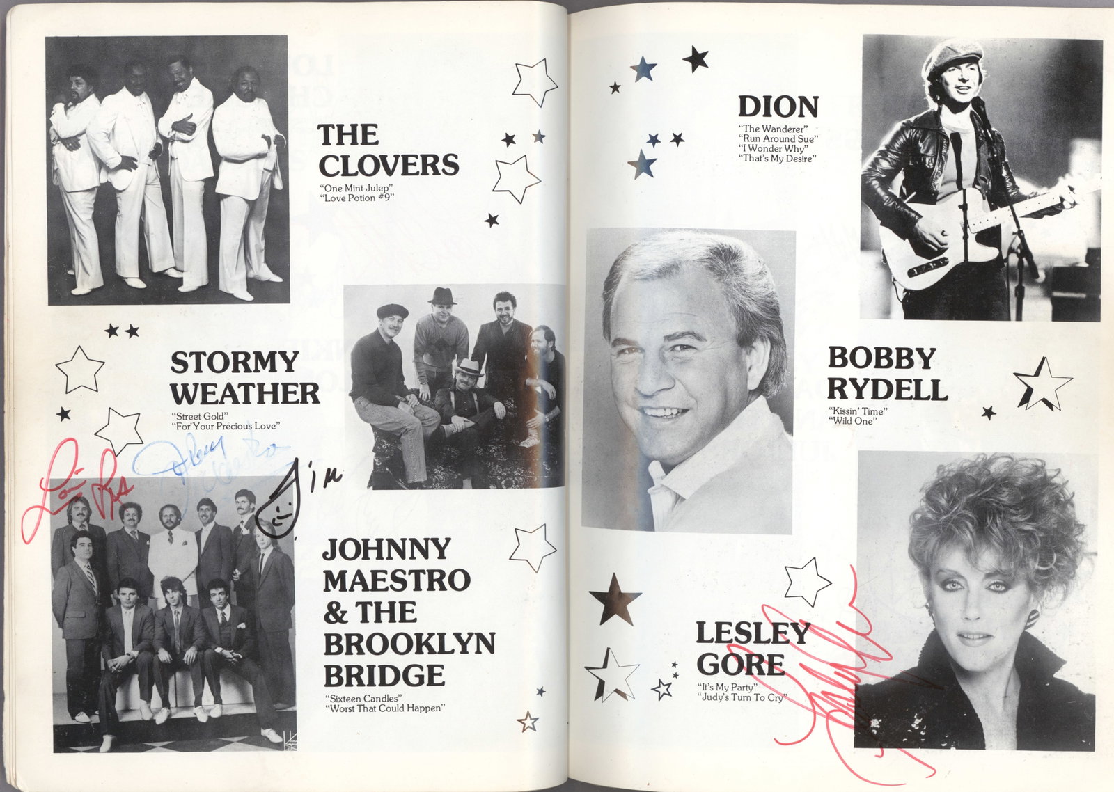 FIFTIES AND SIXTIES ROCK 'N' ROLL SIGNED PROGRAM - 5