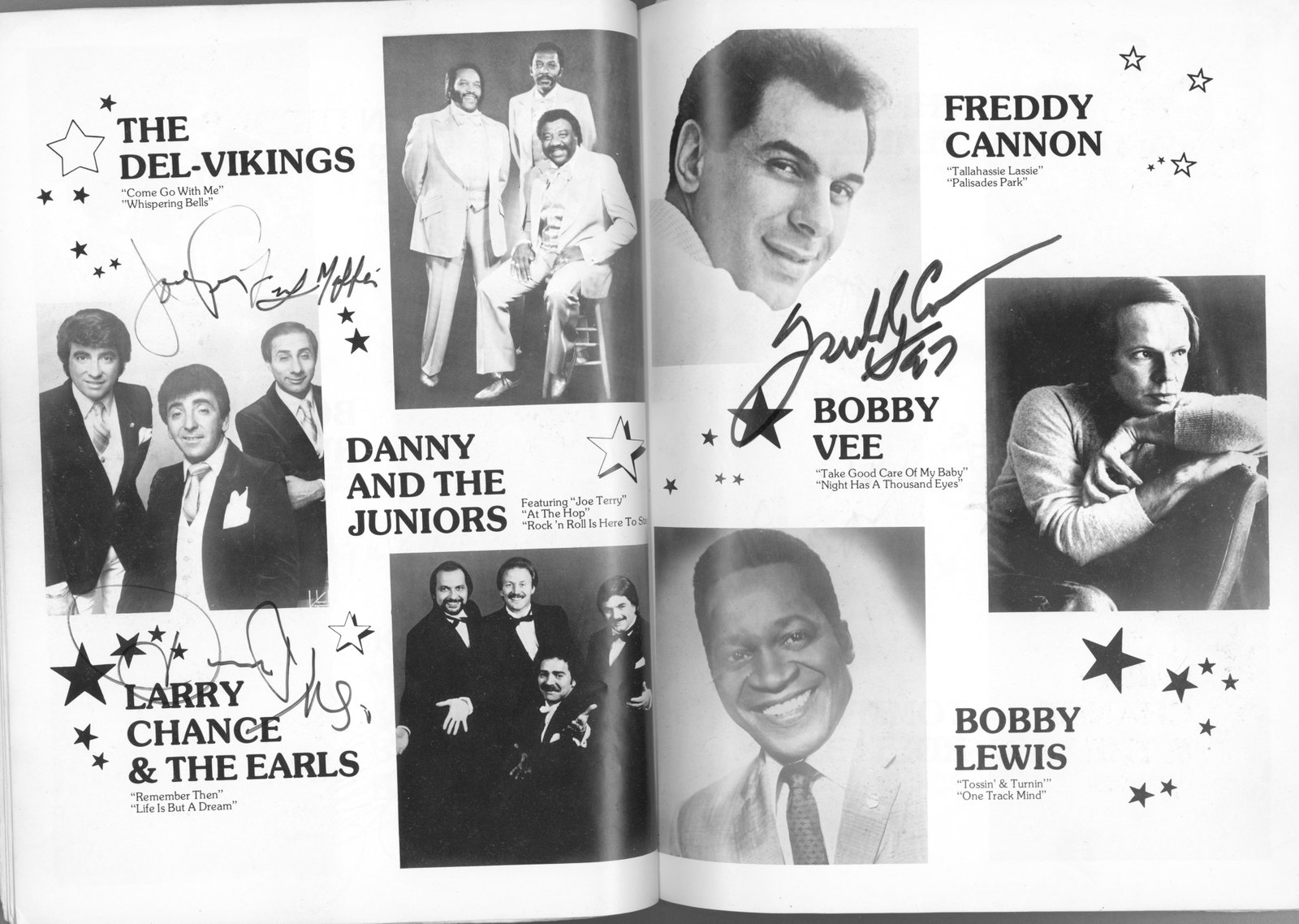 FIFTIES AND SIXTIES ROCK 'N' ROLL SIGNED PROGRAM - 6