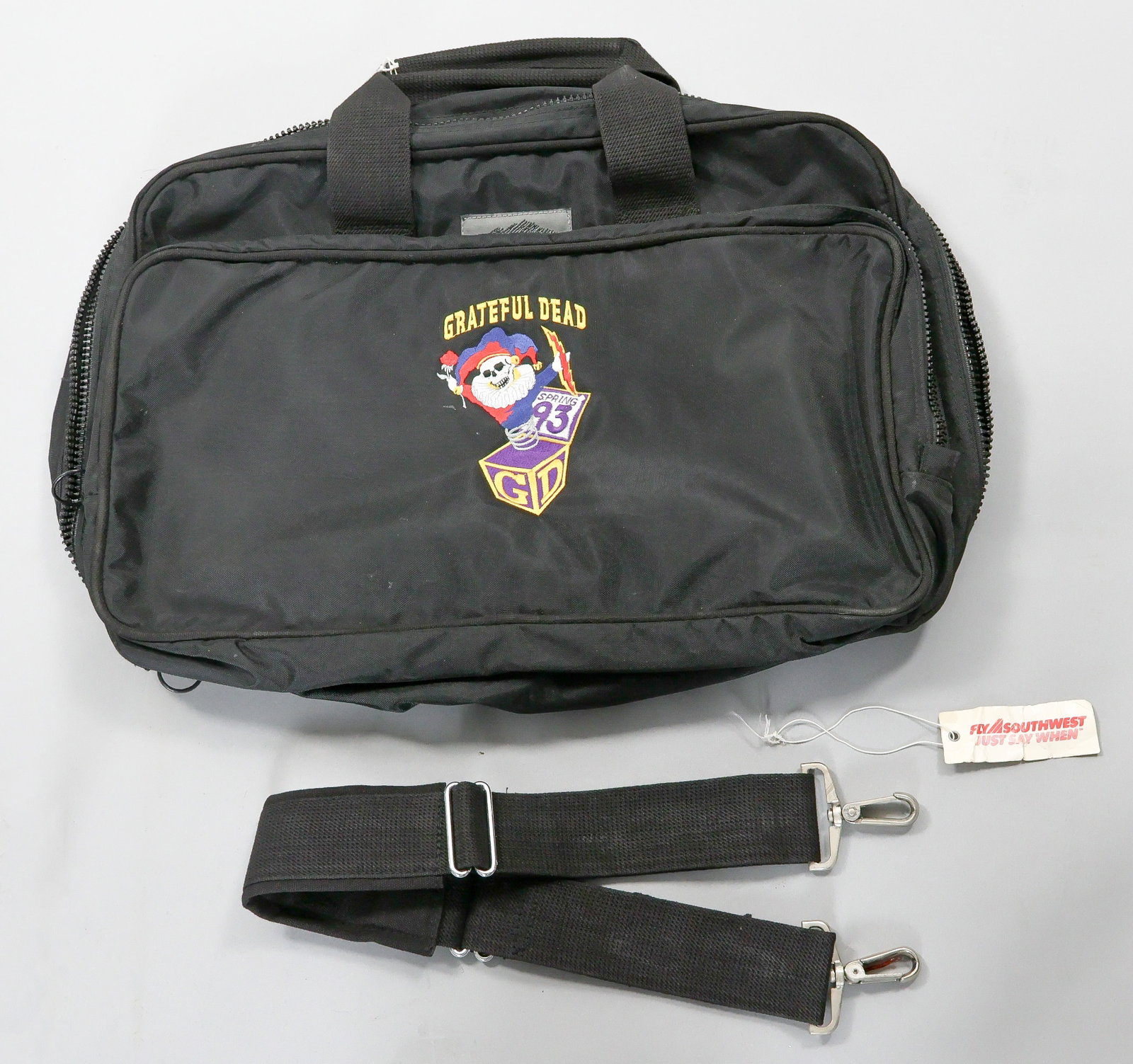 GRATEFUL DEAD CREW-ISSUE NYLON BRIEFCASE - 2