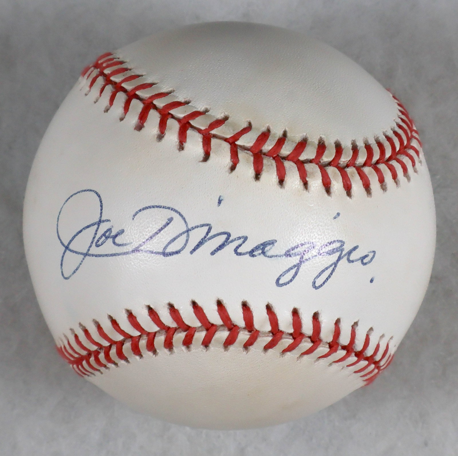 JOE DIMAGGIO: (1914-1999) Baseball Hall of Famer, a legendary member of the N.Y. Yankees, dubbed "Joltin' Joe" and "The Yankee Clipper", he hit safely in 56 consecutive games, married Marilyn Monroe and had the