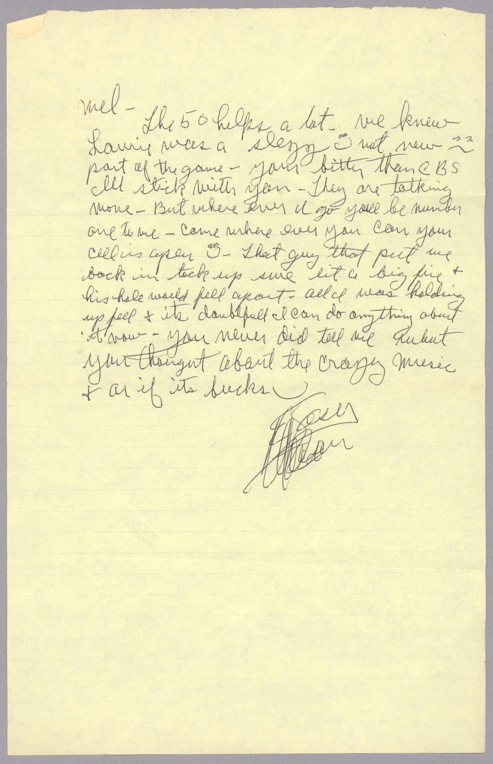 CHARLES MANSON: (1934 - 2017) Drifter whose 'family' committed the infamous Tate-LaBianca murders in 1969. A.L.S. 'Manson' with the addition of a swastika to his signature, 1p. legal folio, [n.p., n.d. but