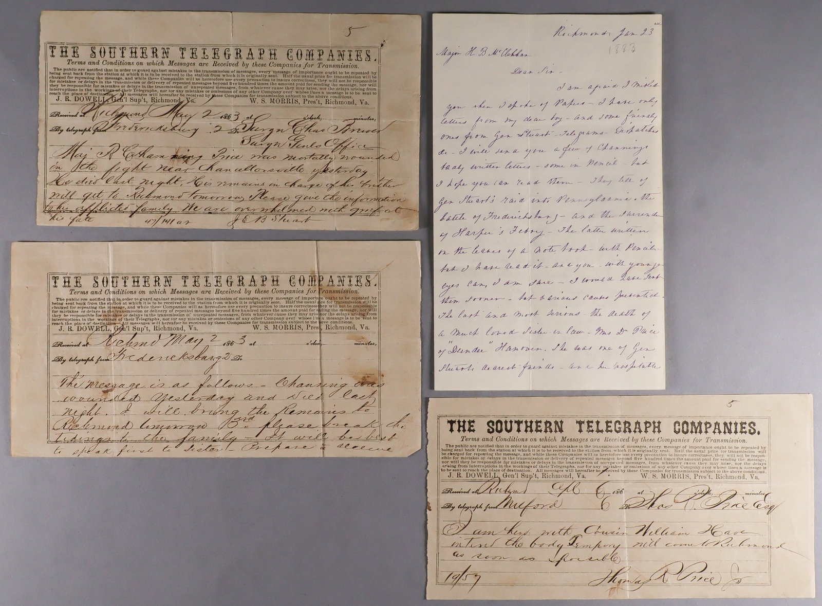 (THE DEATH OF RICHARD CHANNING PRICE) (1 of 2)