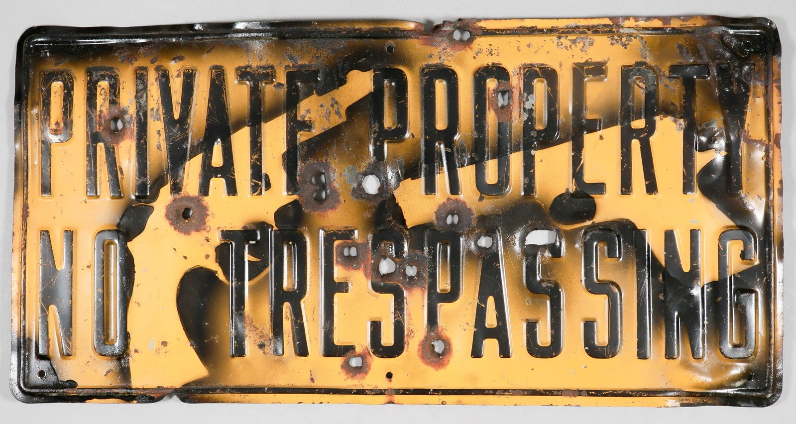 WILLIAM S. BURROUGHS 'GUN' ART (1 of 5)