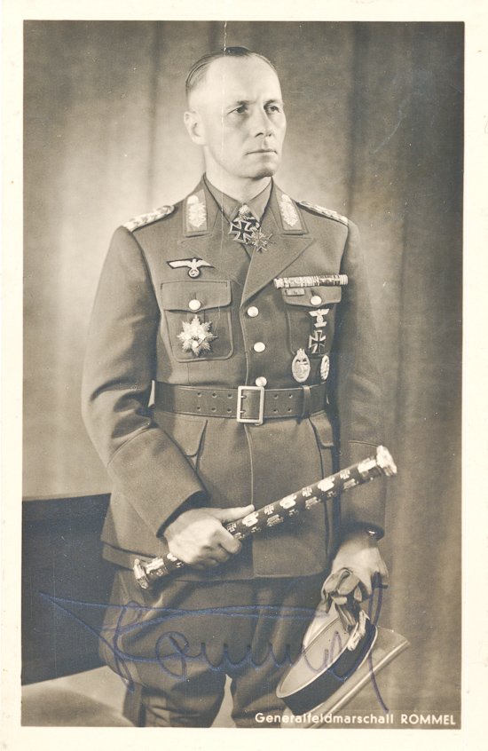 ERWIN J. ROMMEL: ERWIN J. ROMMEL (1891 - 1944) German field marshall whose Afrika Corps threw back repeated British and American assaults in North Africa, later he defended Normandy and ultimately was forced to commit