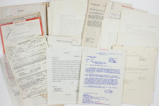 GEN. GEOFFREY KEYES' FILE OF MILITARY ORDERS: GEN. GEOFFREY KEYES' FILE OF MILITARY ORDERS GEOFFREY KEYES (1888-1967) Highly decorated Lieutenant General who commanded the II Corps during World War II. During the war, Keyes was Chief of Staff, 2n