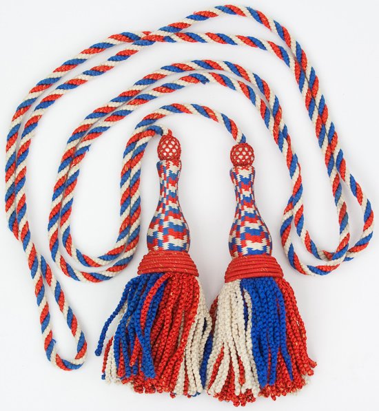 GEN. GEOFFREY KEYES CEREMONIAL TASSEL: GEN. GEOFFREY KEYES CEREMONIAL TASSEL GEOFFREY KEYES (1888-1967) Highly decorated Lieutenant General who commanded the II Corps during World War II. During the war, Keyes was Chief of Staff, 2nd Armor