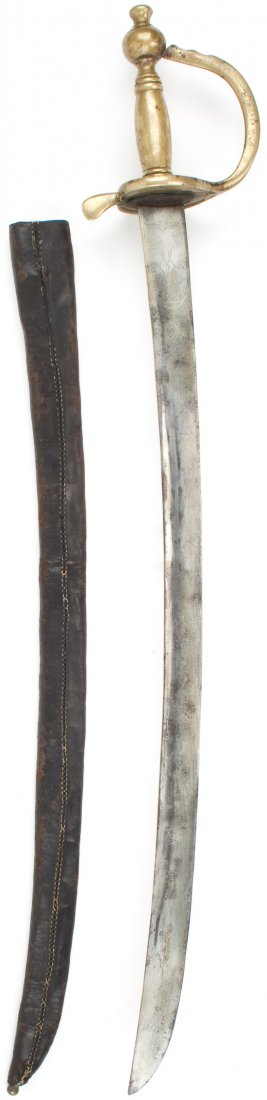 GERMAN SWORD CARRIED AT THE BATTLE OF WATERLOO: GERMAN SWORD CARRIED AT THE BATTLE OF WATERLOO A nicely marked sword of the 2nd Kurmark Landwehr Infantry Division, a Prussian Army division which was part of the 10th Infantry Brigade under von Kemph