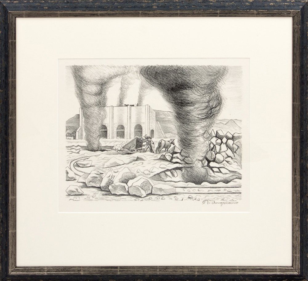 SOCIAL REALIST - RAUL ANGUIANO: SOCIAL REALIST - RAUL ANGUIANO Raul Anguiano. (1915-2006) Mexican painter, part of the "second generation" of Mexican muralists which continued the tradition of Diego Rivera, José Clemente Orozco and