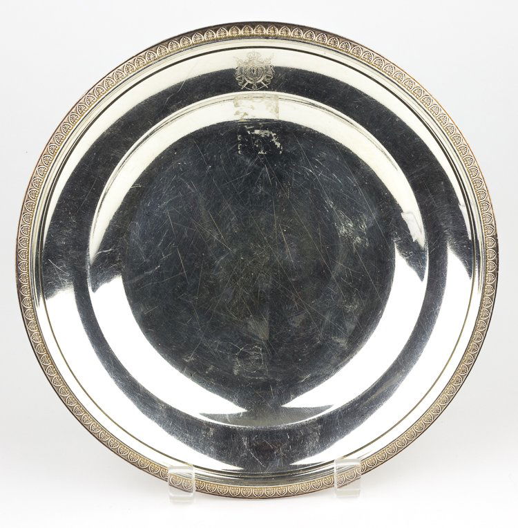 NAPOLEON III SILVER PLATE (1 of 3)