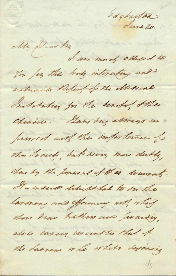 (CHINA MISSIONARY) JOHN ANGELL JAMES (1 of 2)