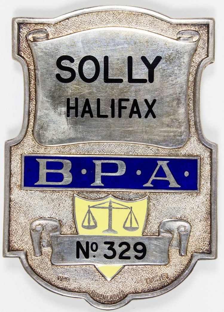 HALIFAX JUDICIAL BELT BADGE (1 of 2)
