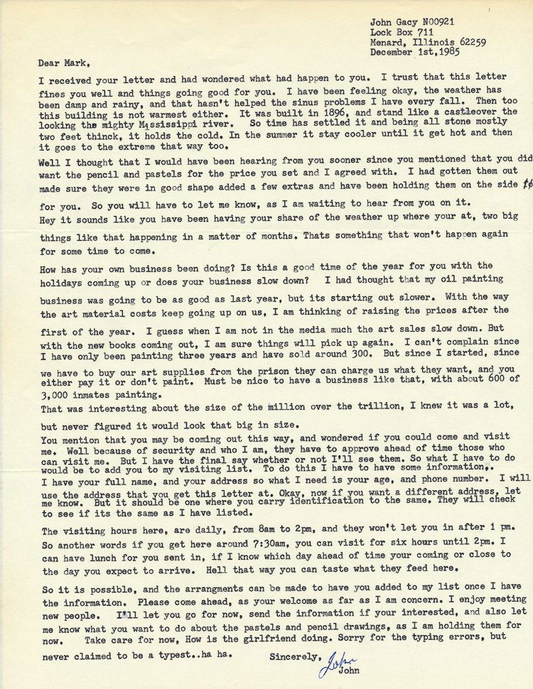 JOHN WAYNE GACY (1 of 1)