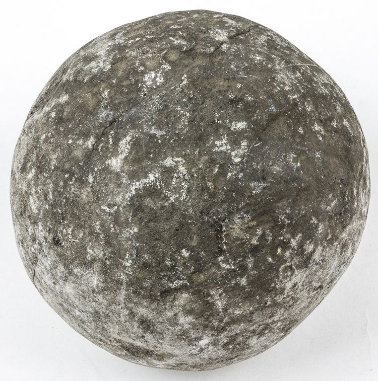 STONE CANNONBALL FROM THE SPANISH ARMADA (1 of 1)