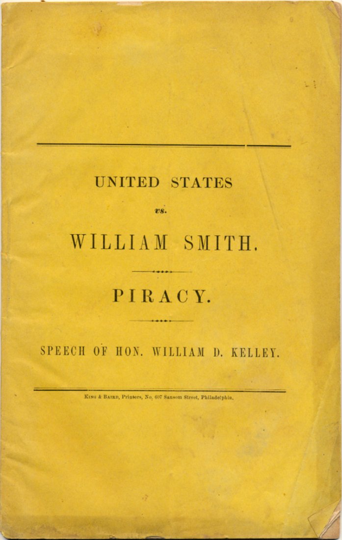 C.S.A. PRIVATEER TRIED FOR "PIRACY" (1 of 3)