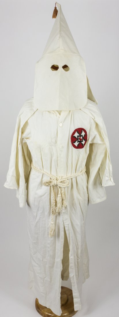 KU KLUX KLAN HOOD AND ROBE (1 of 5)