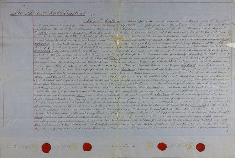 ORNATE CHARLESTON SLAVE INVENTORY (1 of 3)