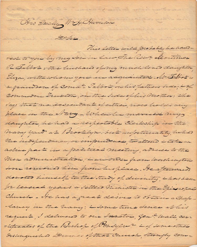 (WILLIAM HENRY HARRISON) (1 of 3)