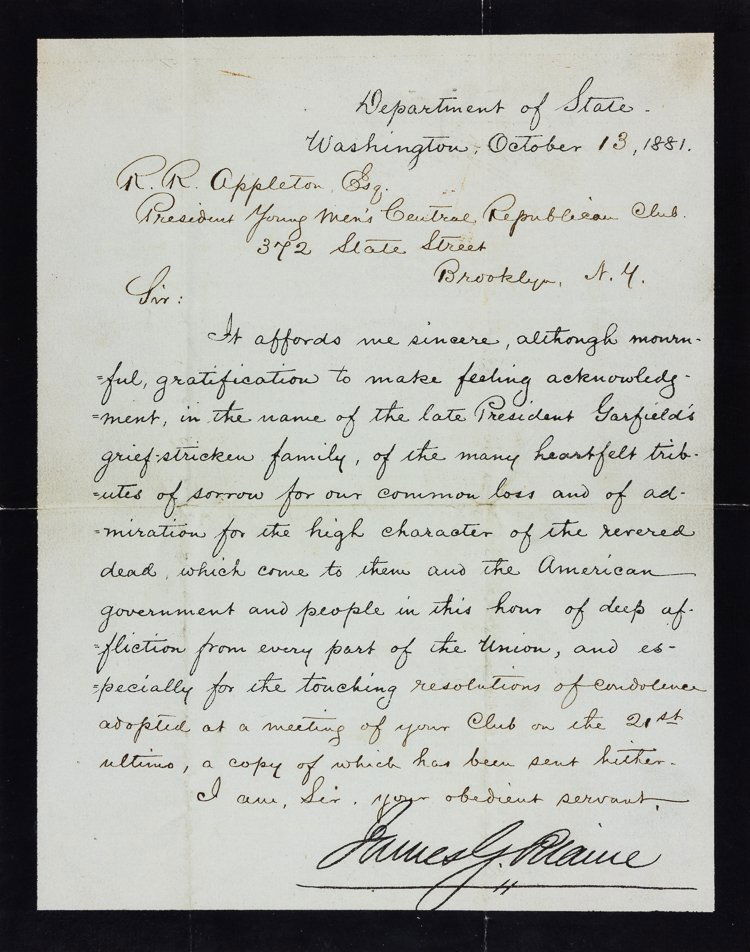 (DEATH OF JAMES A. GARFIELD) (1 of 1)