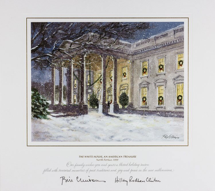 WHITE HOUSE CHRISTMAS CARDS (1 of 3)