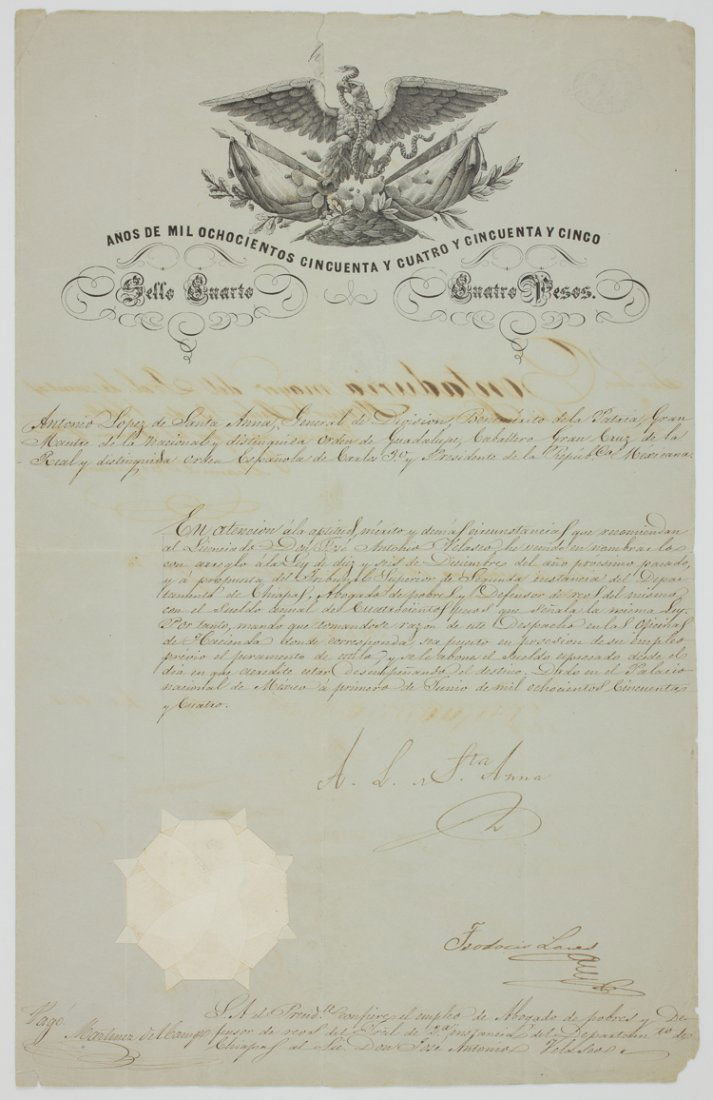 ANTONIO LOPEZ DE SANTA ANNA (1 of 2)