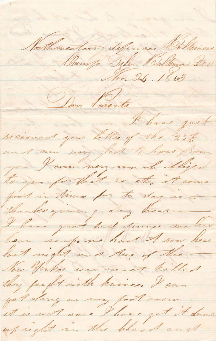 RHODE ISLAND SOLDIER WITNESSES A KNIFE FIGHT IN (1 of 2)