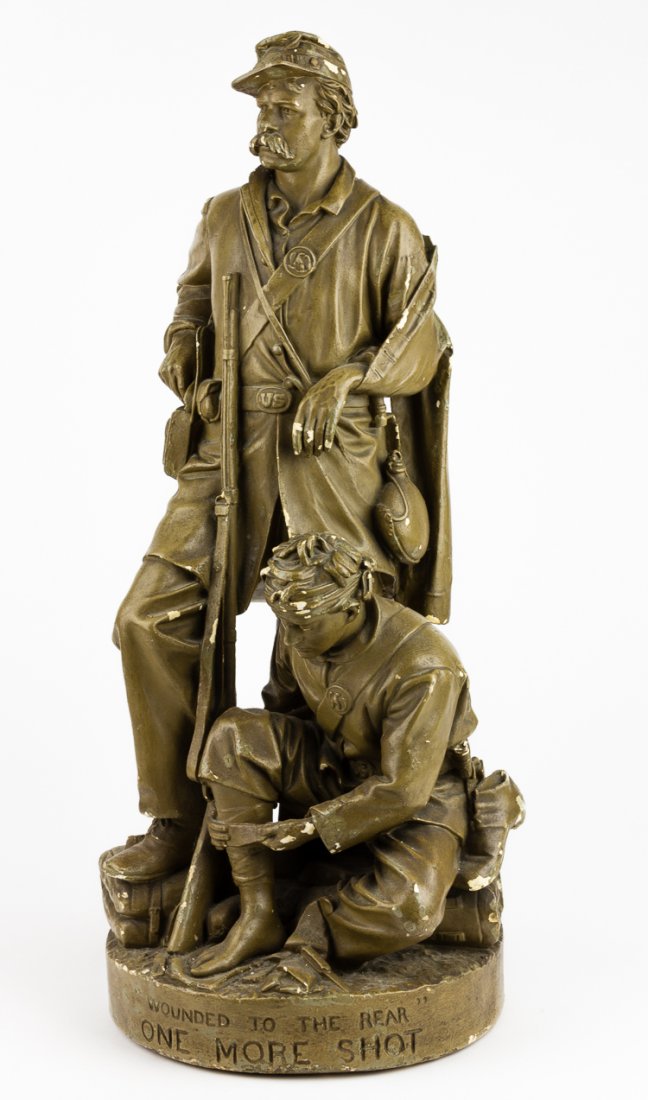 PATRIOTIC PLASTER STATUES BY SCULPTOR JOHN ROGERS (1 of 5)