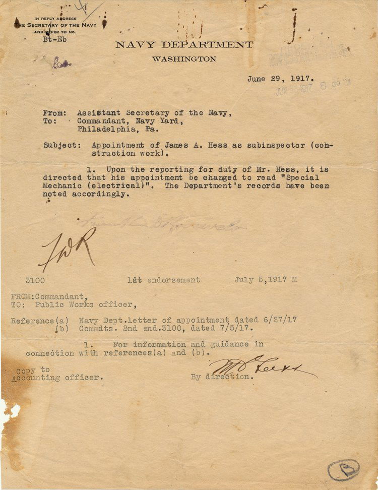 FRANKLIN D. ROOSEVELT (1 of 1)