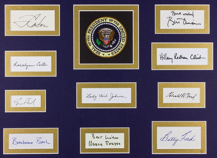 PRESIDENTS AND FIRST LADIES (1 of 2)