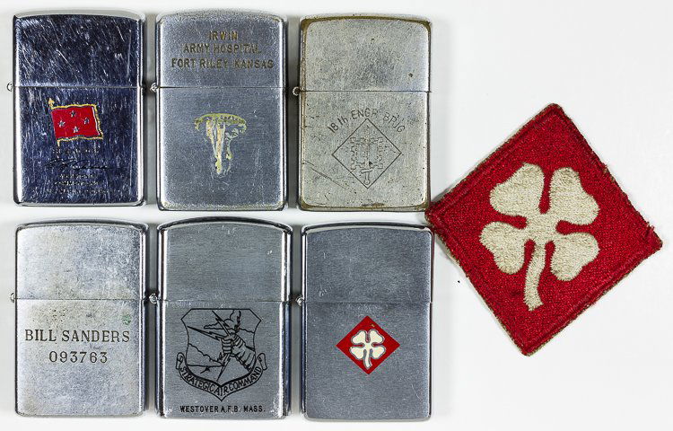 (ZIPPO LIGHTERS) ASSORTED THEMES (1 of 2)