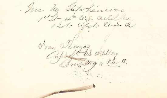 KILLED WITH CANBY IN THE MODOC WAR (1 of 1)