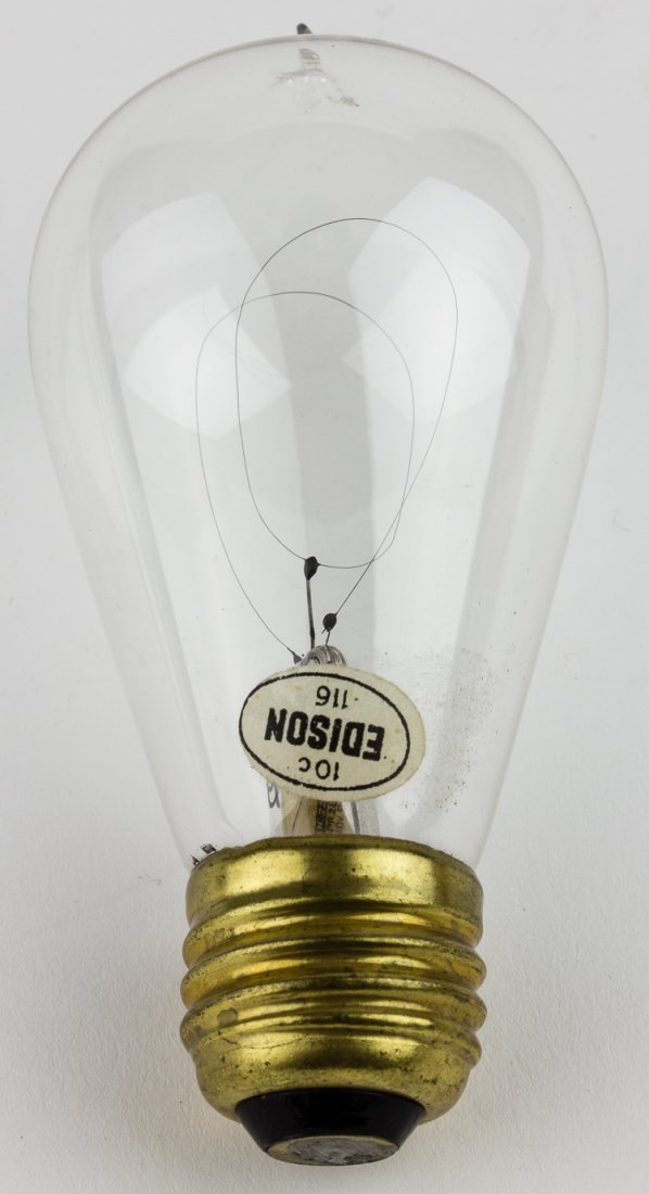 EARLY EDISON LIGHT BULB (1 of 2)