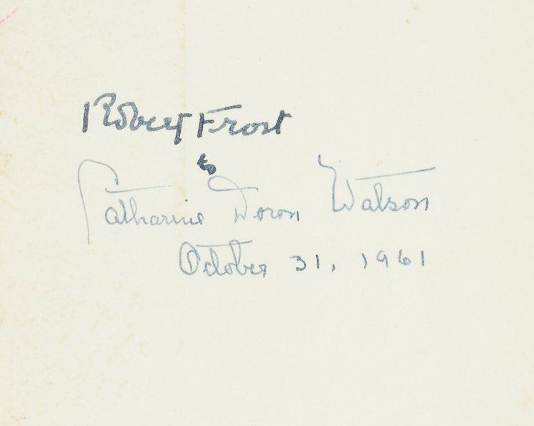 ROBERT FROST (1 of 2)