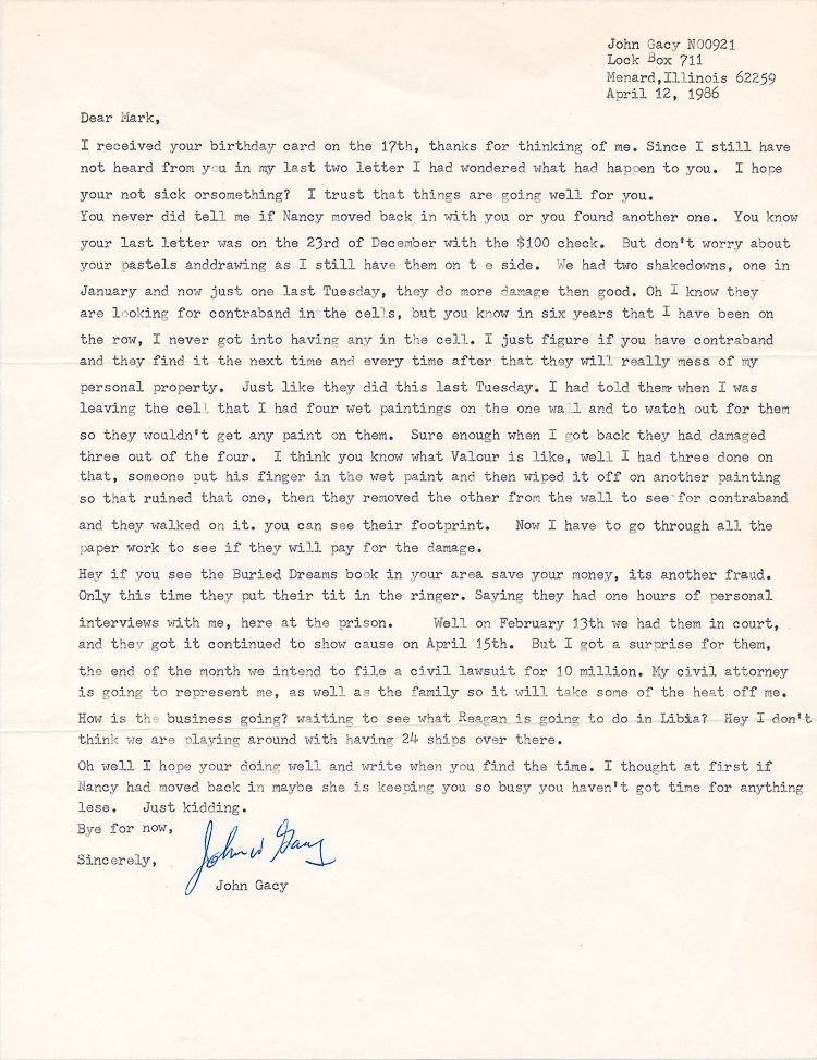 JOHN WAYNE GACY (1 of 1)