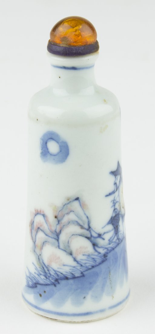 "FISHERMAN" SNUFF BOTTLE (1 of 3)