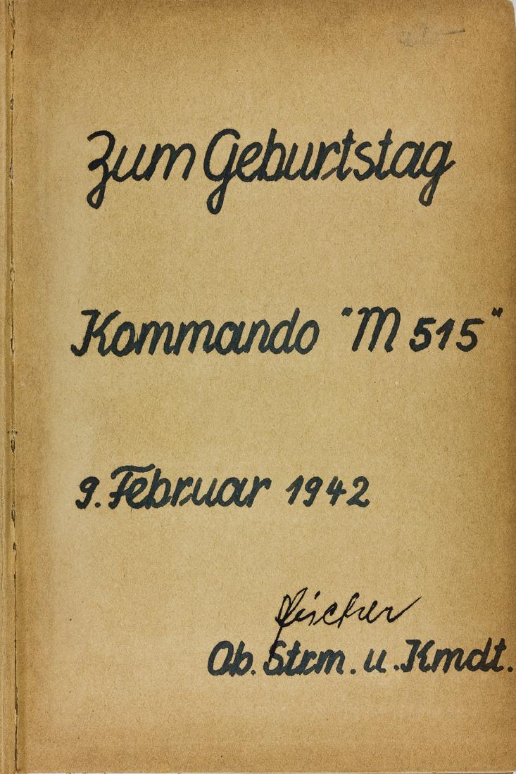 LUFTWAFFE PRESENTATION BOOK: LUFTWAFFE PRESENTATION BOOK Presented book: "Luftwaffe from Victory to Victory: from Norway to Crete" by Peter Supf [Berlin: Deutschen Verlag], 1941. 224pp. 8vo. The front flyleaf in inscribed in Germ