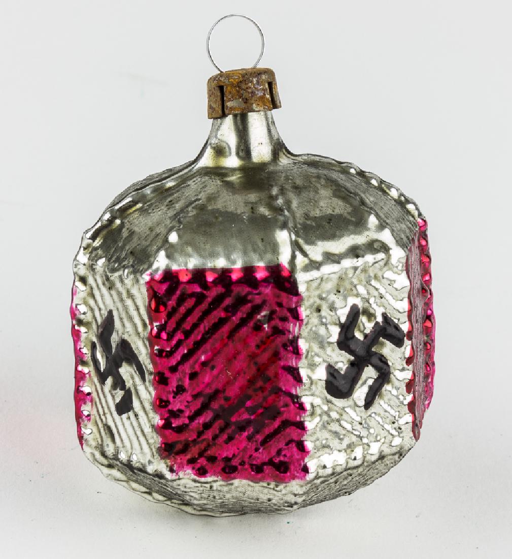 GERMAN "SWASTIKA" CHRISTMAS TREE ORNAMENT