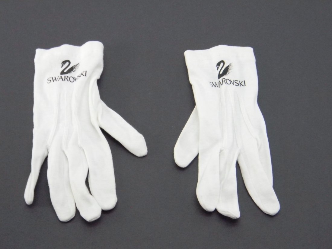 Swaroski Crystal Handling Gloves: Swaroski Crystal Handling Gloves.