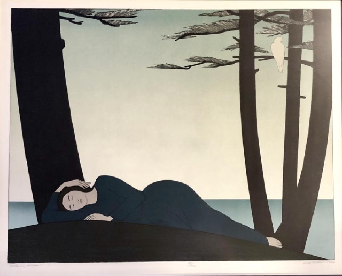 PENCIL SIGNED WILL BARNET #41/300 LITHO V$2,500 (1 of 5)