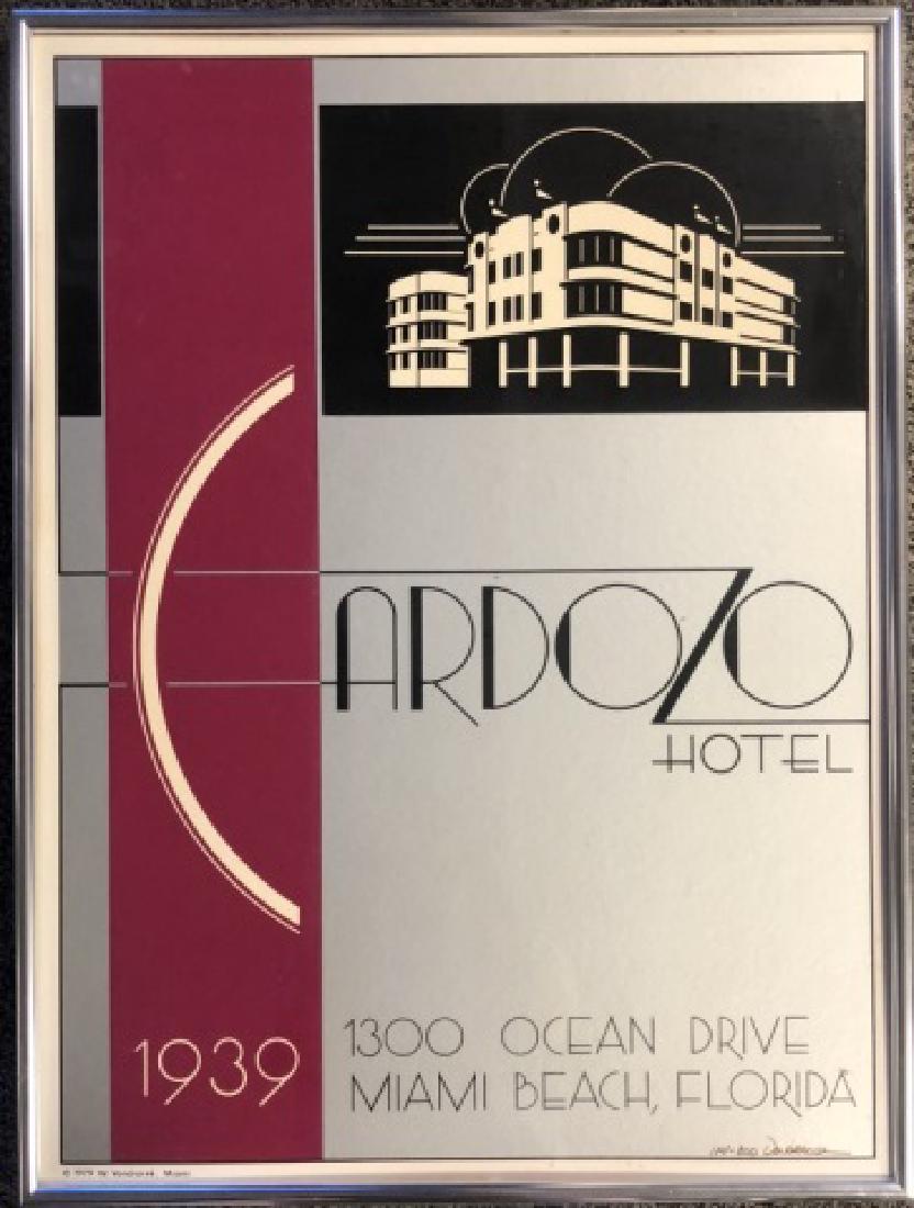 W. VONDRACEK CARDOZA ART DECO POSTER (1 of 2)