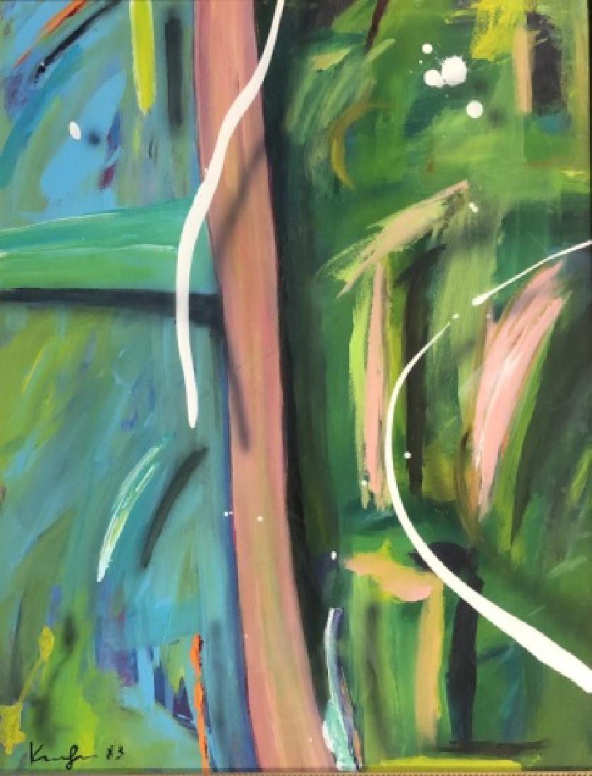 ALFRED KORNBERGER OIL ON CANVAS WORK V$3,500 (1 of 3)