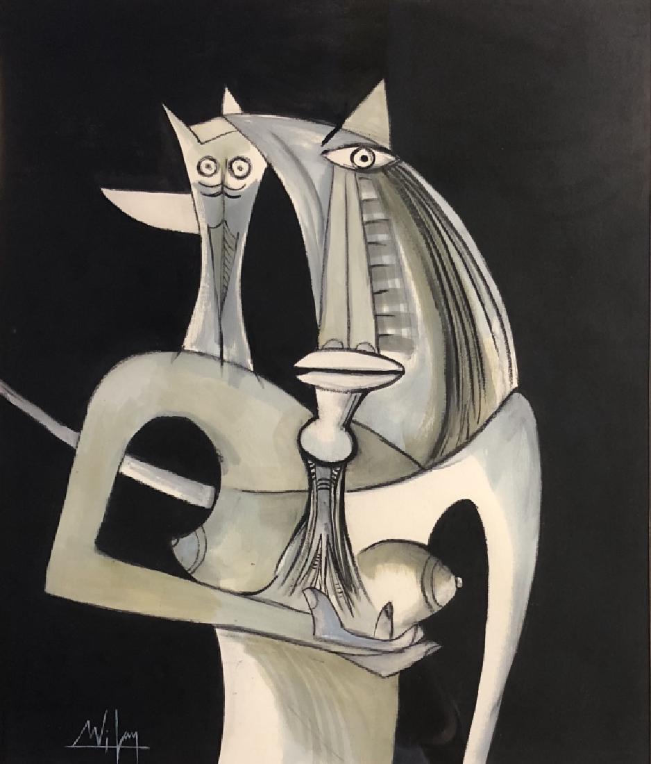 WILFREDO LAM FIGURATIVE MIXED MEDIA V$22,000 (1 of 3)