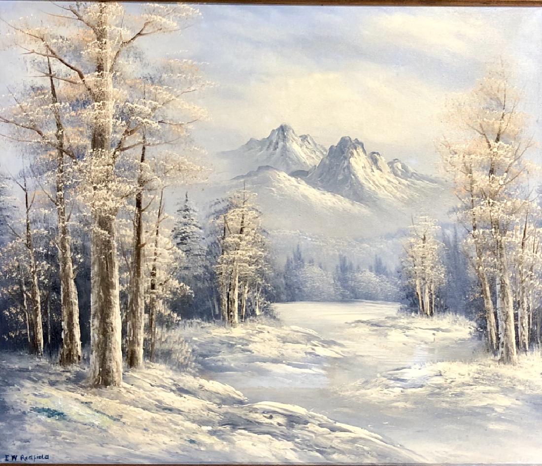 EDWARD REDFIELD OIL ON CANVAS V$9,500 (1 of 4)