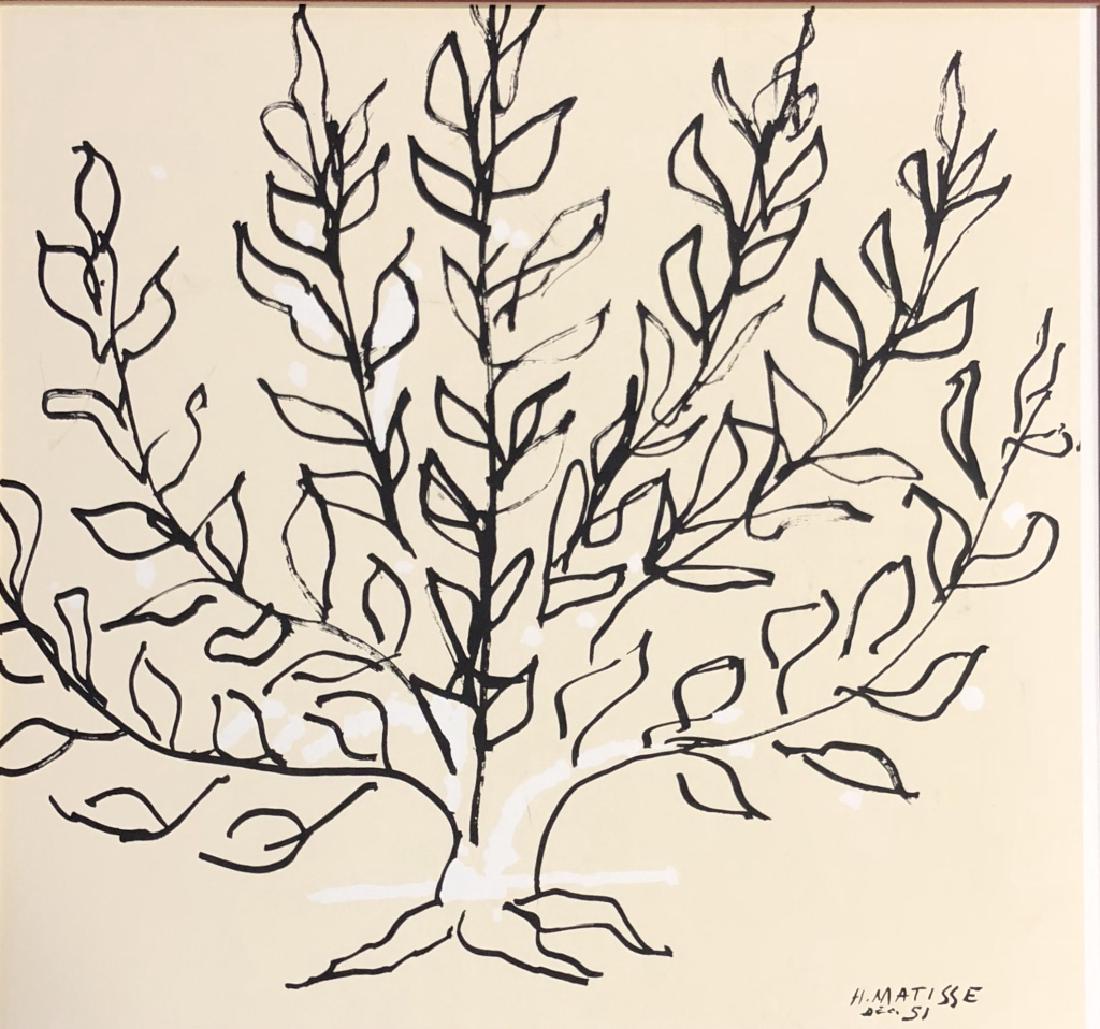 1951 HENRI MATISSE FINE ART PRINT (1 of 3)