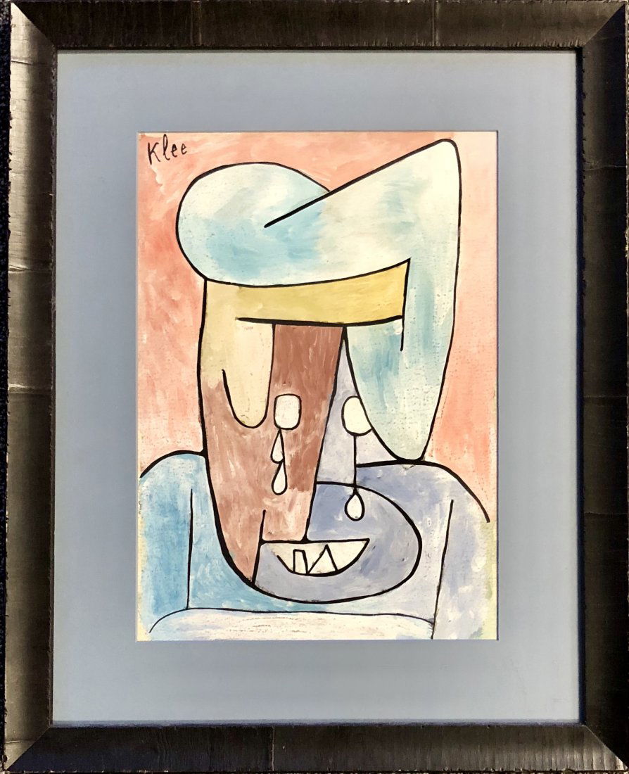 PAUL KLEE MIXED MEDIA ON PAPER V$8,500 (1 of 3)