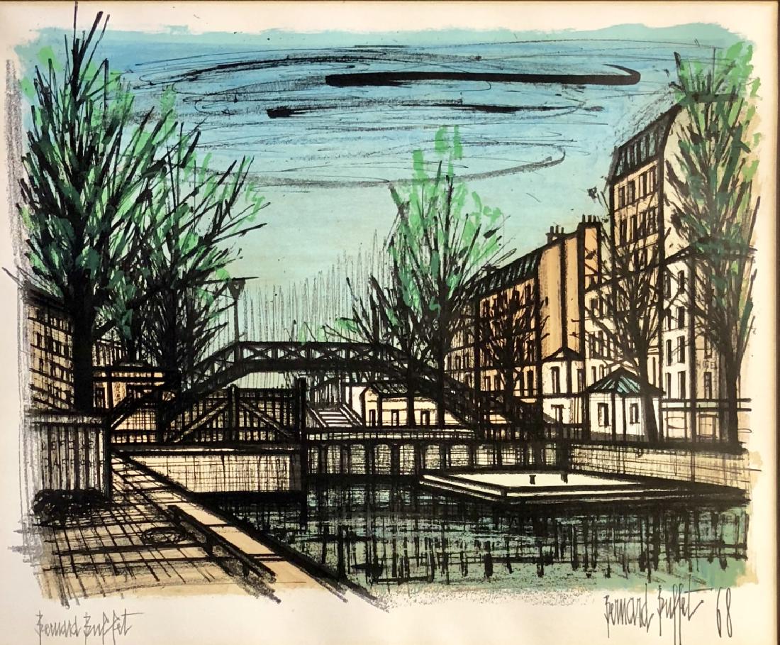 PENCIL SIGNED BERNARD BUFFET LITHOGRAPH V$2,000 (1 of 4)