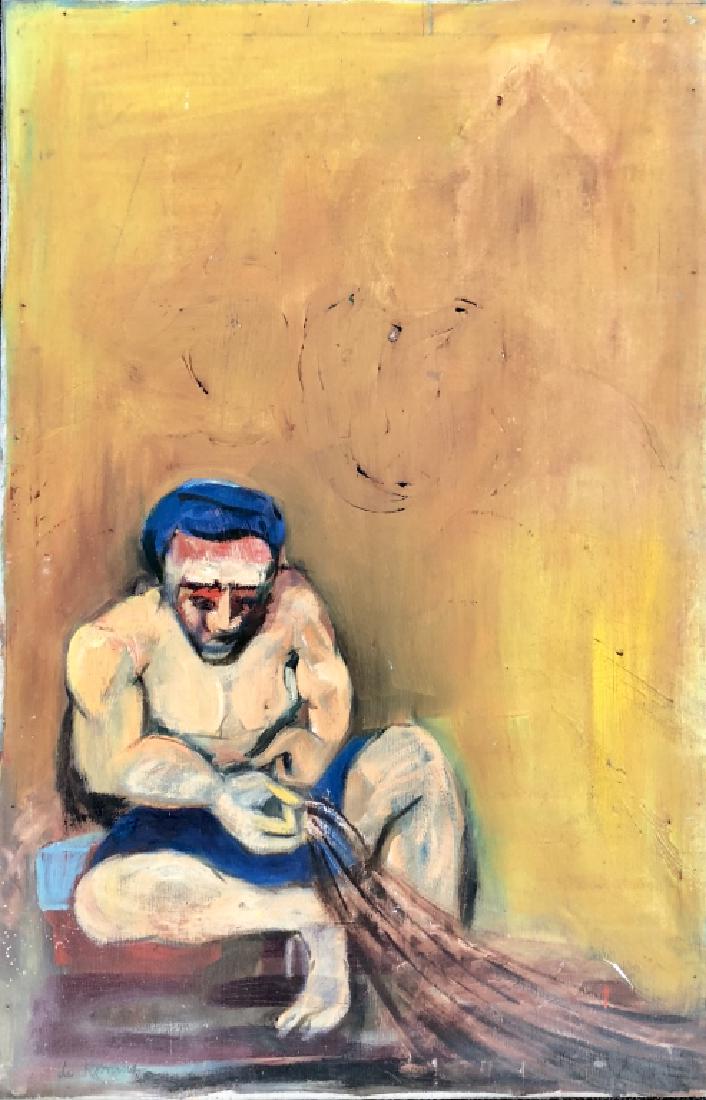 WILLEM DE KOONING OIL ON CANVAS V$58,000 (1 of 4)