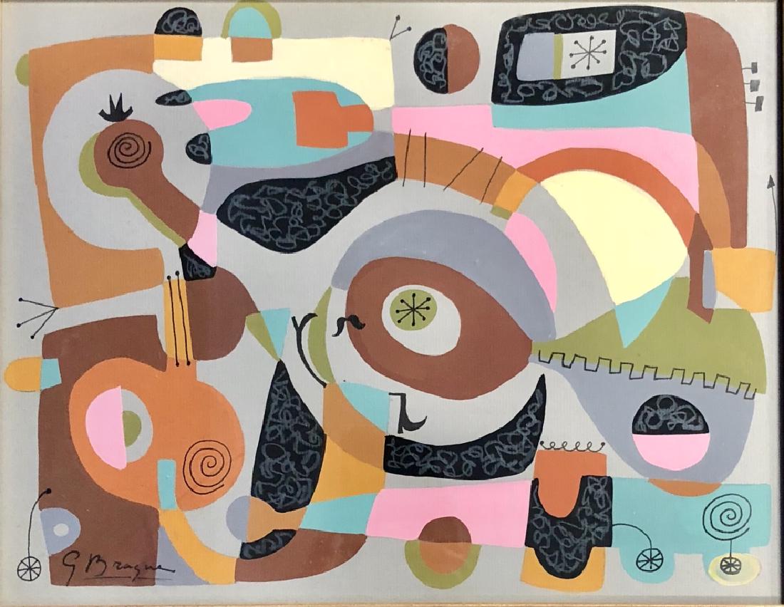 GEORGES BRAQUE ABSTRACT OIL ON CANVAS V$64,000 (1 of 3)