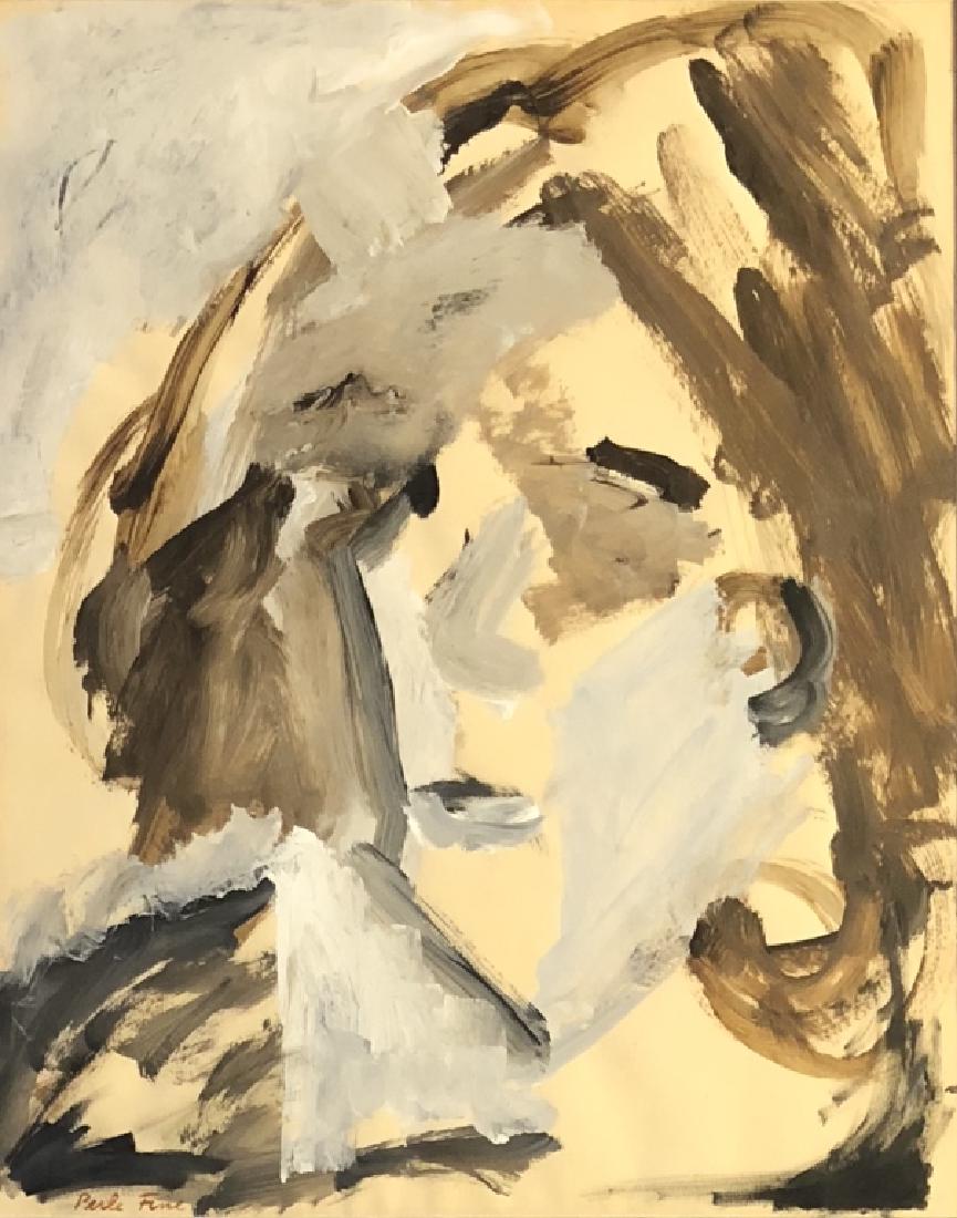 PERLE FINE FIGURATIVE ACRYLIC WORK V$2,000 (1 of 3)