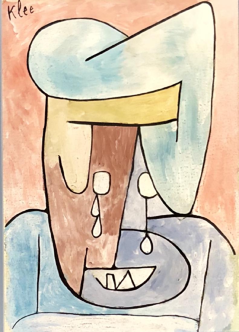 PAUL KLEE MIXED MEDIA ON PAPER V$6,000 (1 of 3)